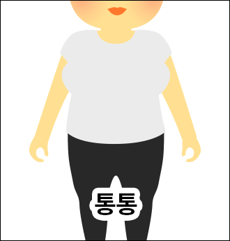 통통체형